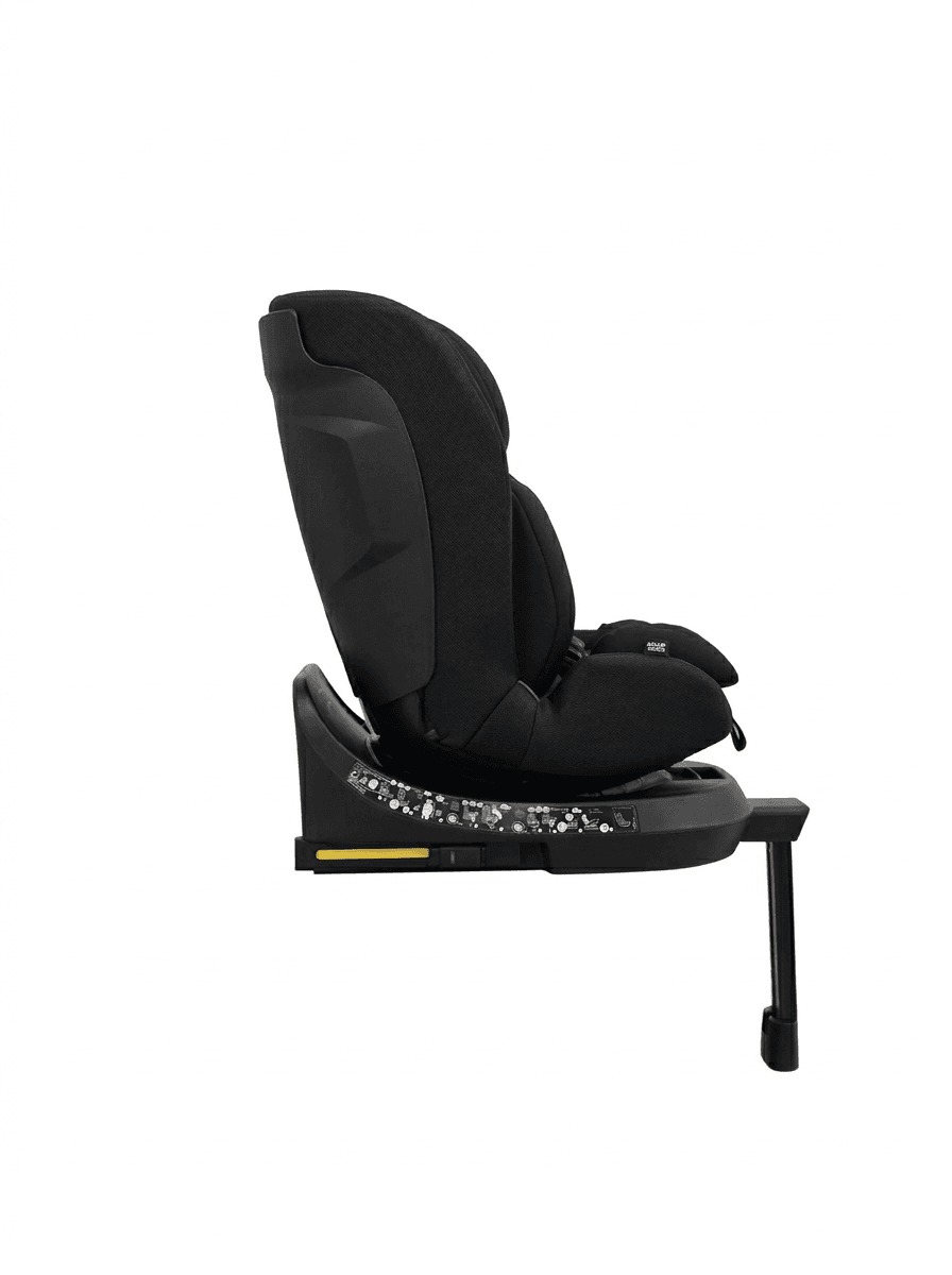 Автокресло agex Grow i-Fix Isofix 0+/1/2/3 (0-36 кг) черный - фото 9