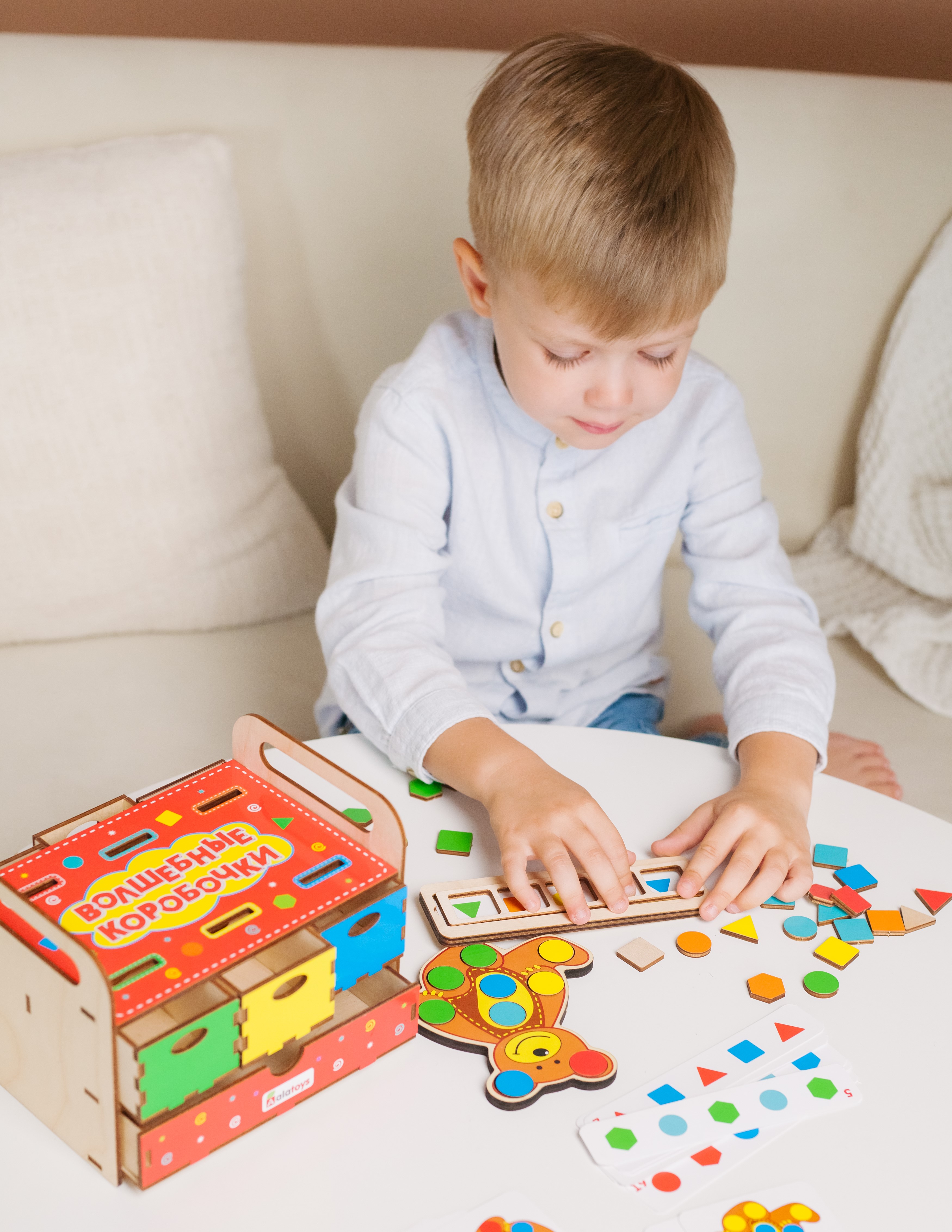 Игрушка Alatoys сортер Волшебная шкатулка в ассортименте - фото 13