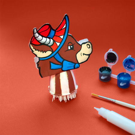 Игра настольная ШАР-ПАПЬЕ Барабанка Две коровы