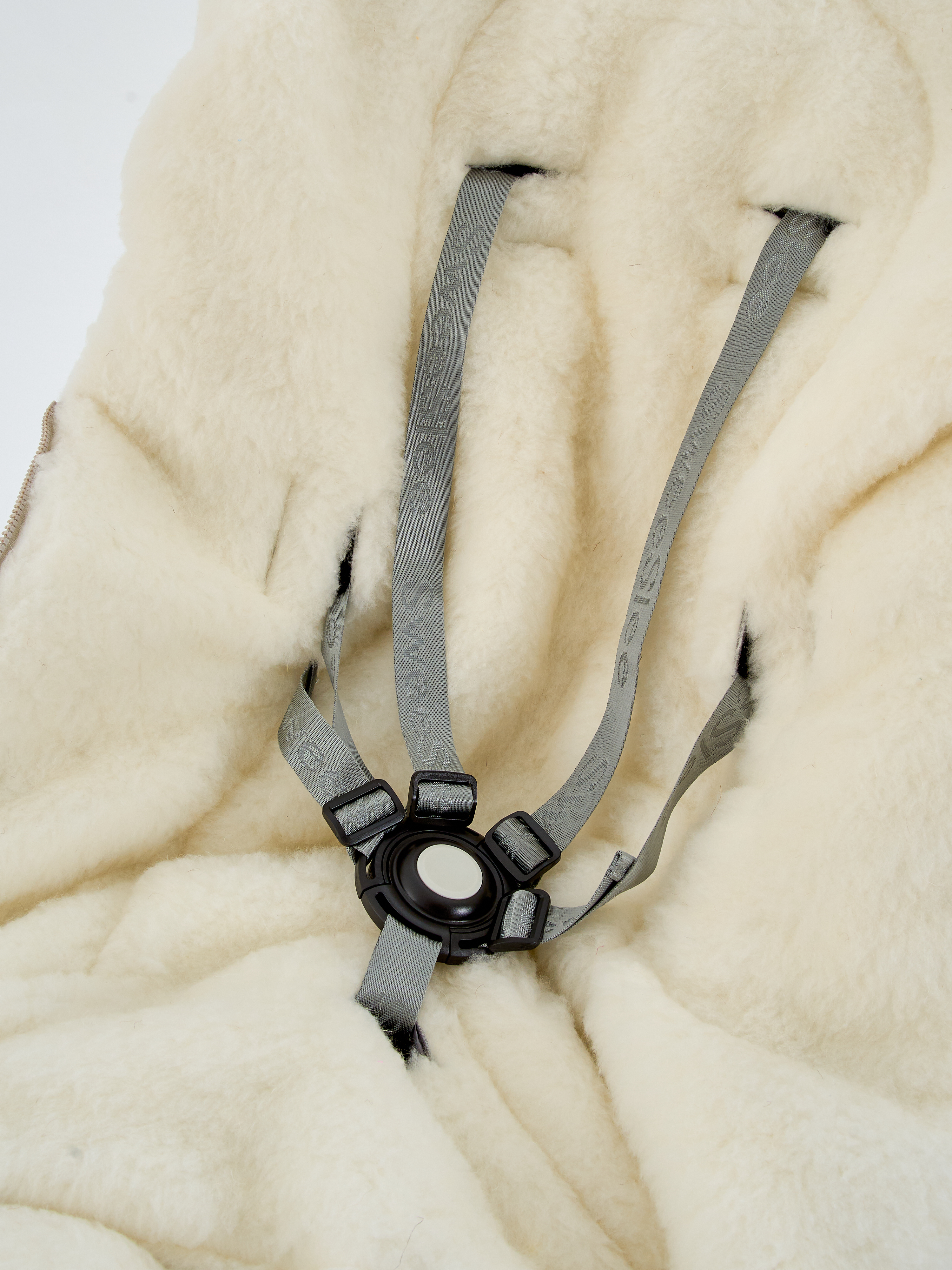 Конверт в коляску Осьминожка Трансформер бежевый - фото 5