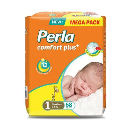 Подгузники Perla NB 68 шт.