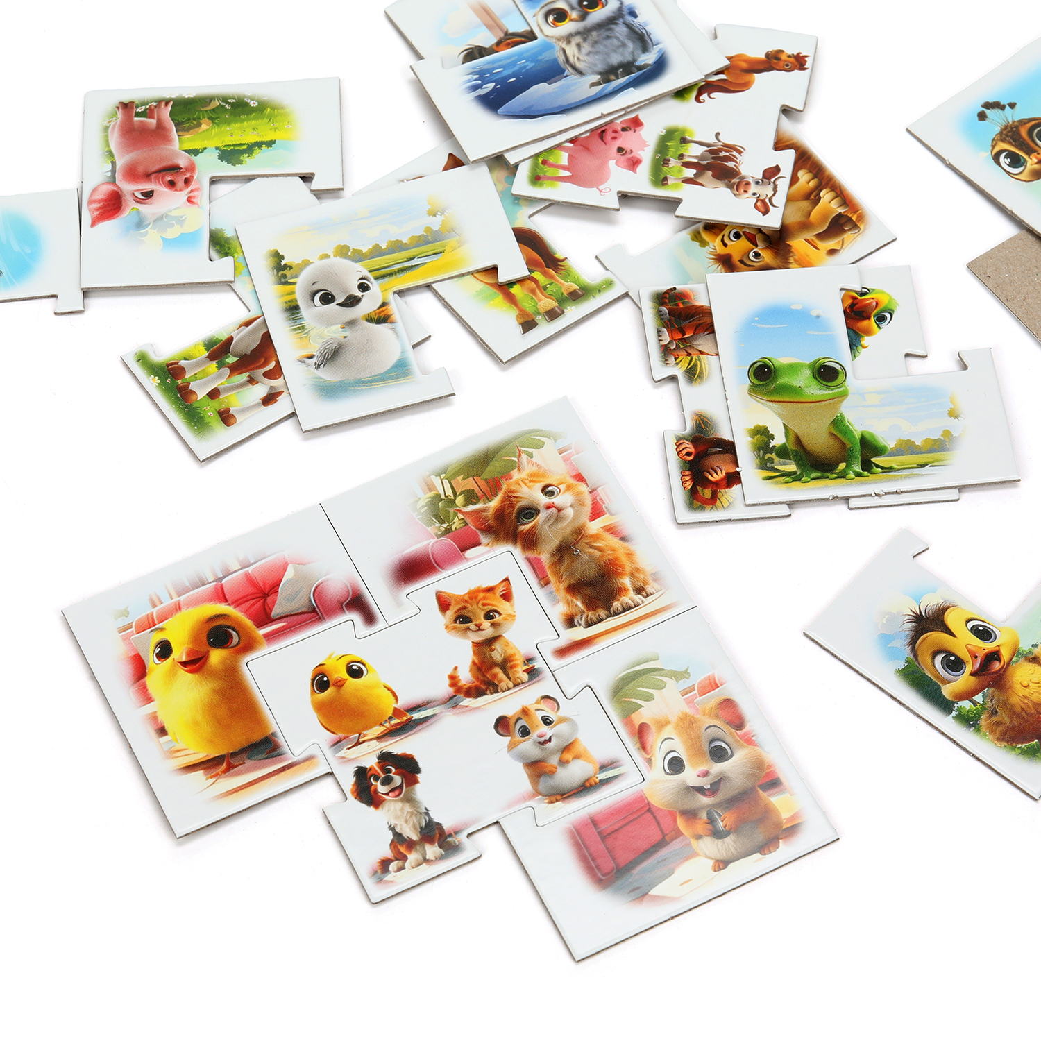 Настольная игра Умные игры Чей малыш - фото 4