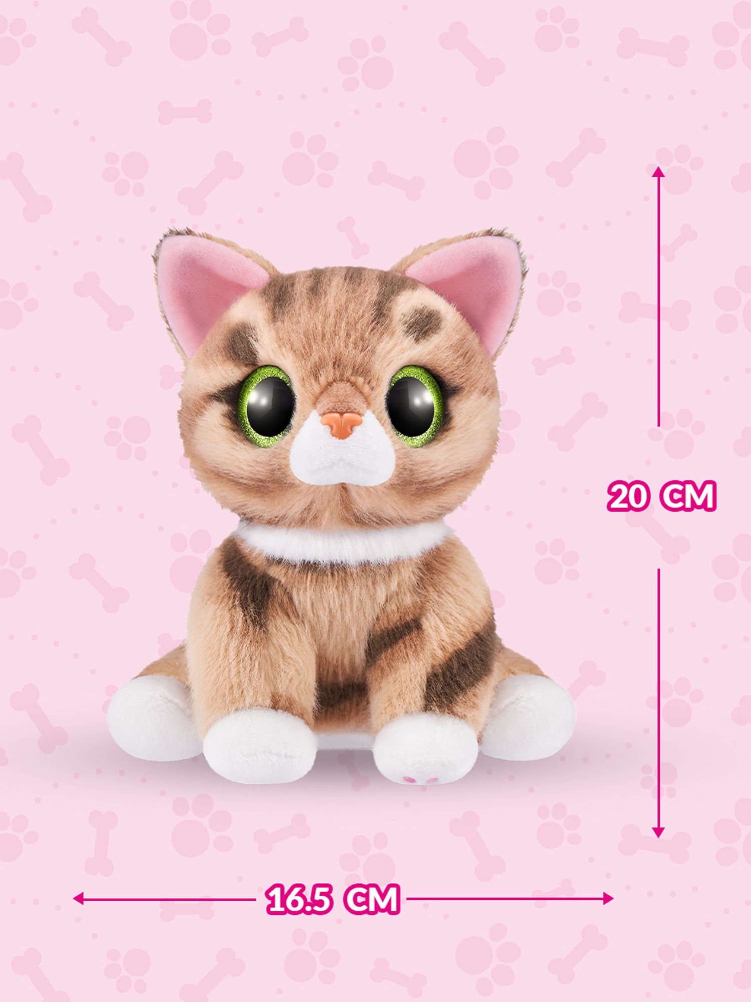 Мягкая игрушка Zuru Pets Alive котик Smitten Kittens - фото 3