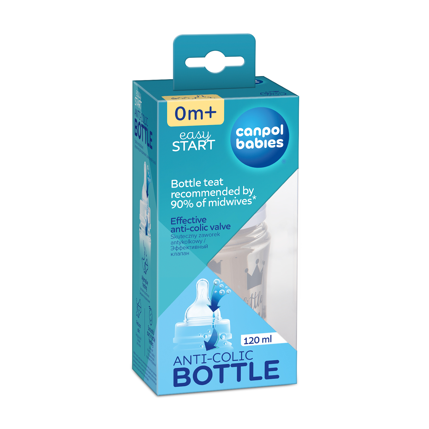 Бутылочка Canpol Babies Anti-Colic 120 мл - фото 11