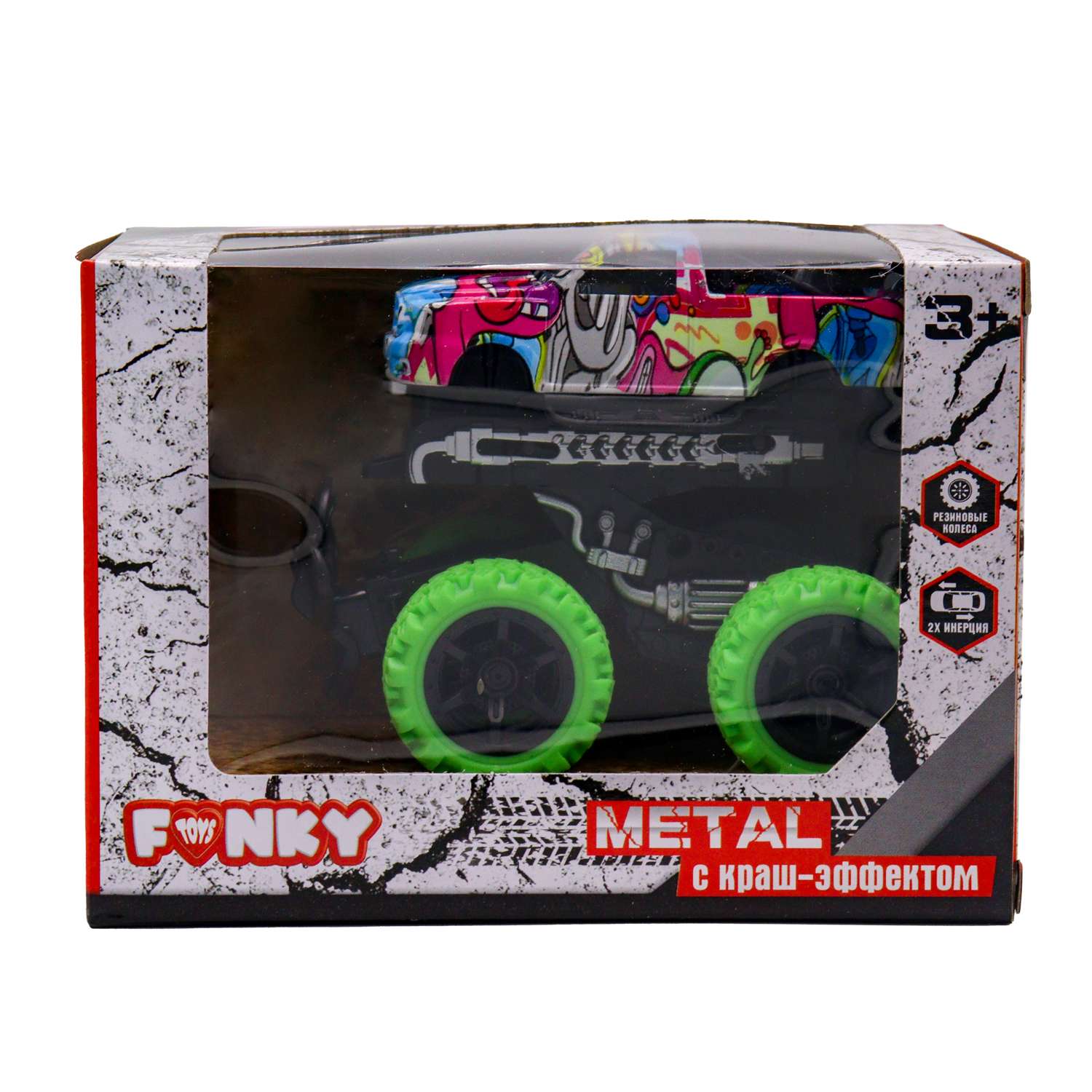 Внедорожник Funky Toys зеленый FT8487-2 - фото 3