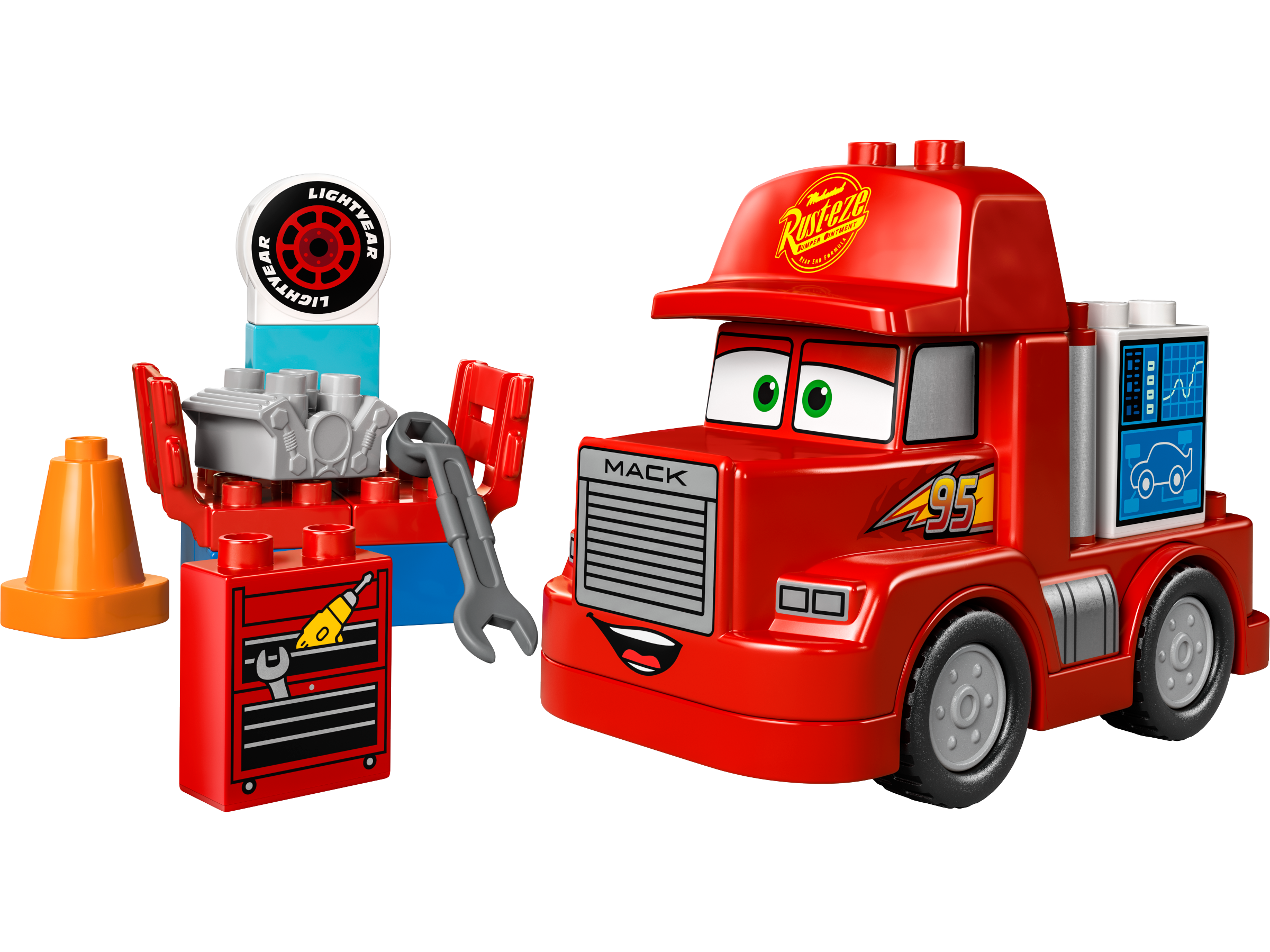Конструктор LEGO DUPLO Disney Mack at the Race - фото 2