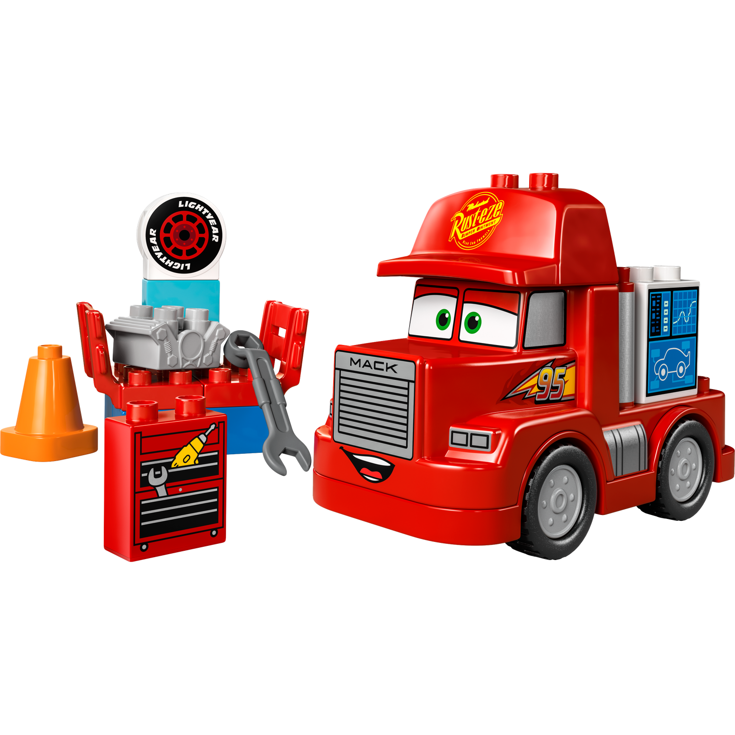 Конструктор LEGO DUPLO Disney Mack at the Race - фото 2