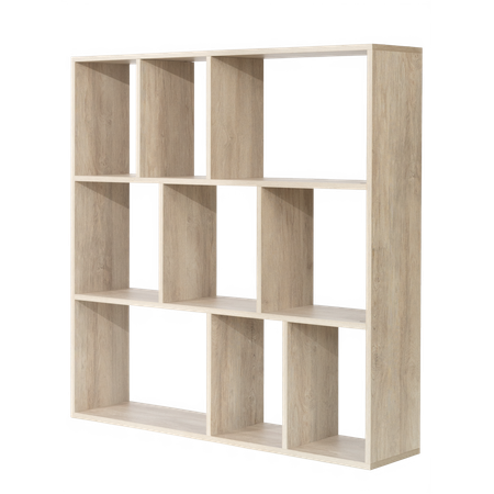 Стеллаж деревянный Comfort Avenue Алиса Сонома 8129 109.9х109.9х24