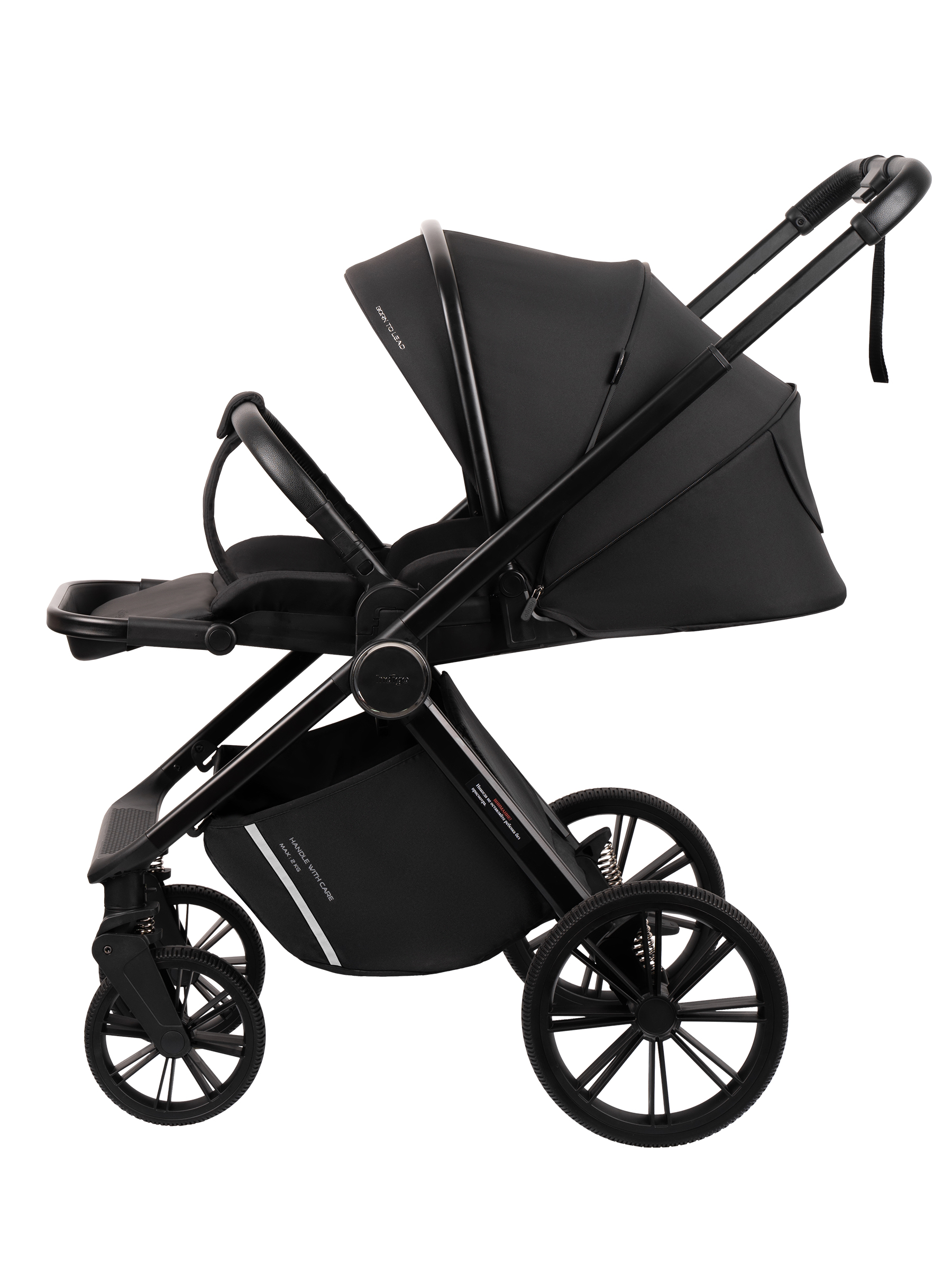 Коляска 3в1 Indigo Sting черный - фото 12