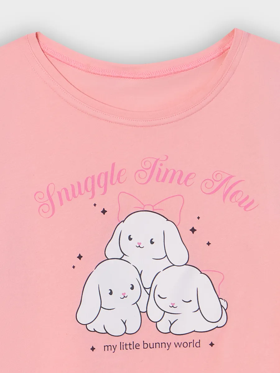 Пижама Mark Formelle (Марк Формэль) 567727/розовый +зайчики на розовом - фото 9