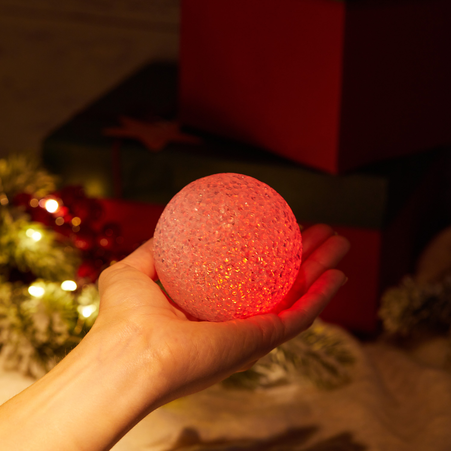 Светодиодная декоративная фигурка-ночник NEON-NIGHT Снежок 513-011 - фото 10