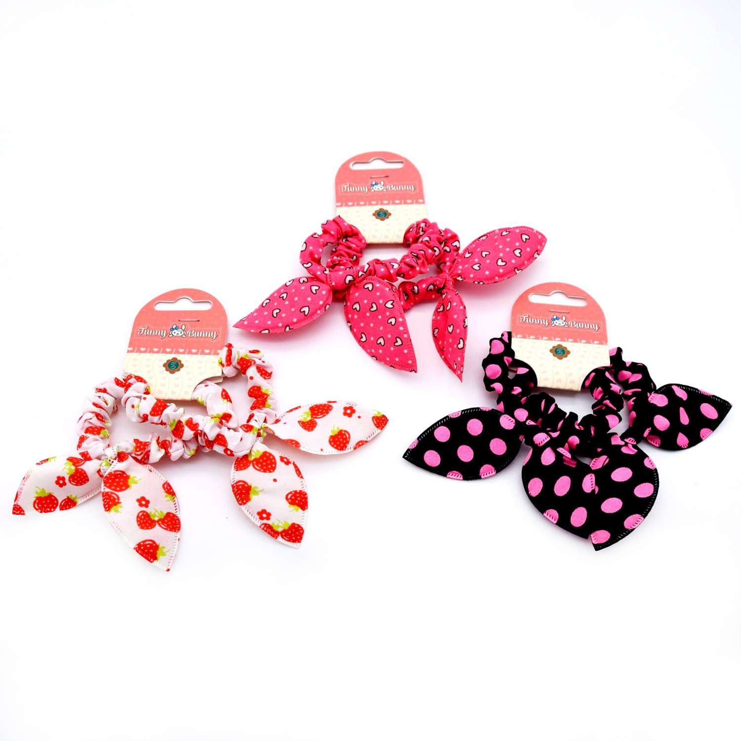 Резинка FUNNY BUNNY 2шт в ассортименте NFB1-24 NFB1-24 - фото 1