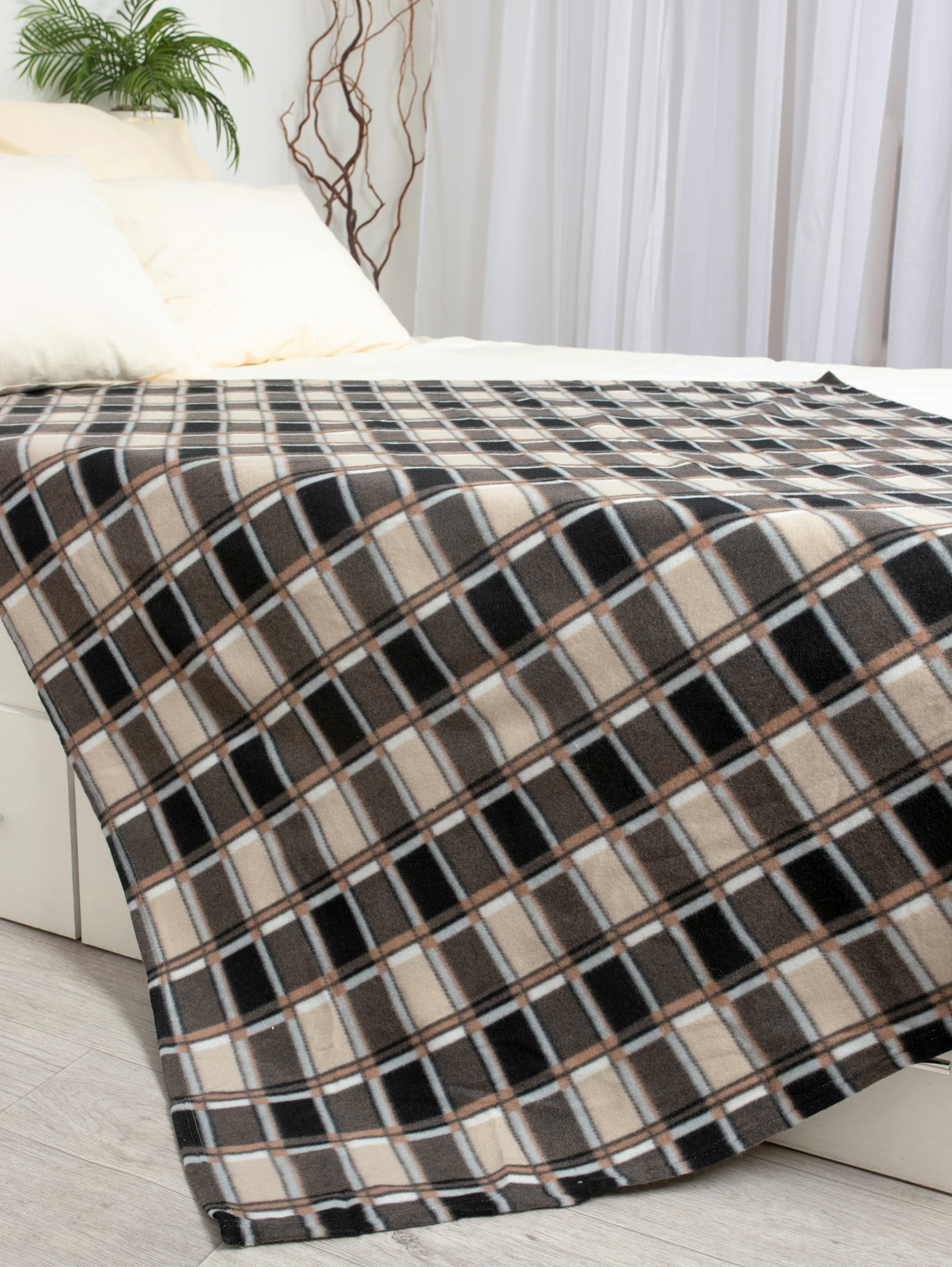 Плед Wellness WP135-Шеффилд 130 x 150 см флис - фото 13