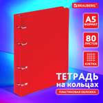 Тетрадь со сменным блоком Brauberg клетка 80 лист.