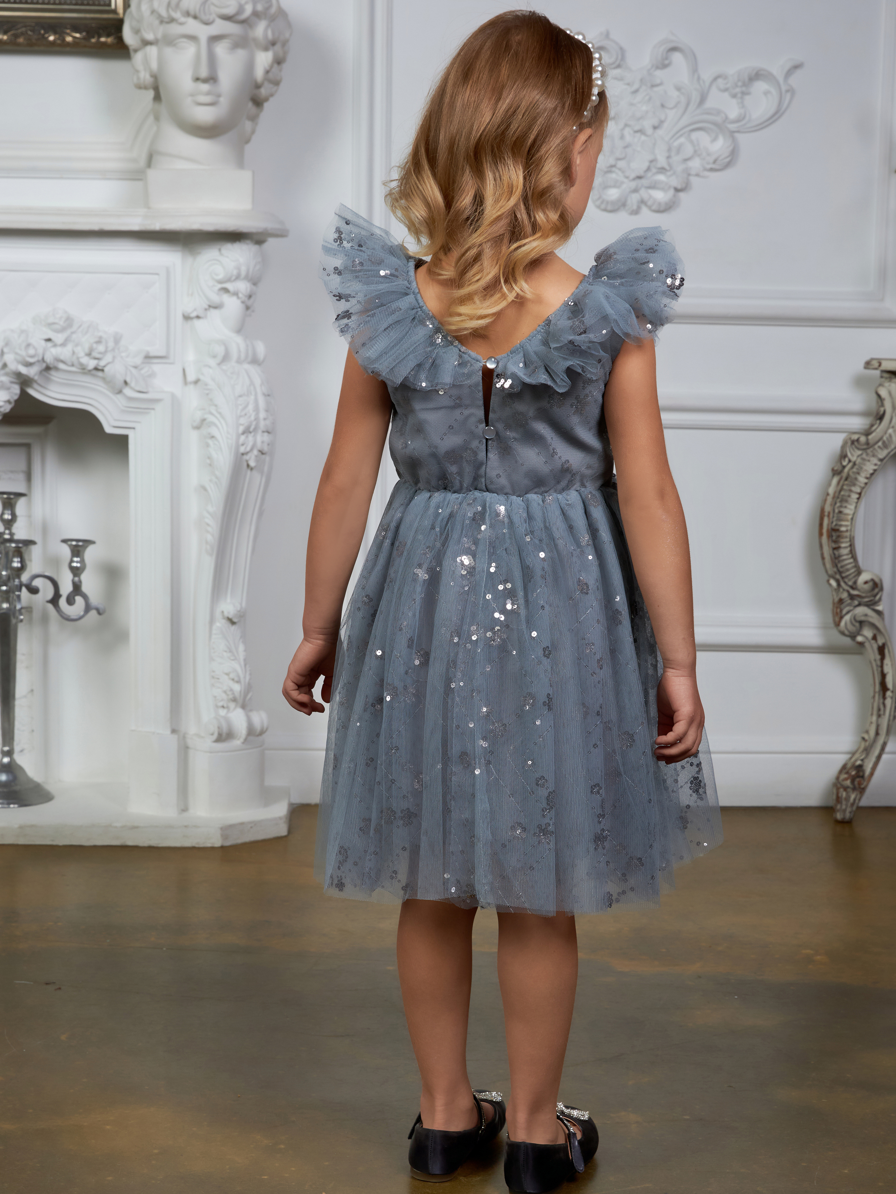 Платье ME WE KG225-W601-199_Серый - фото 3