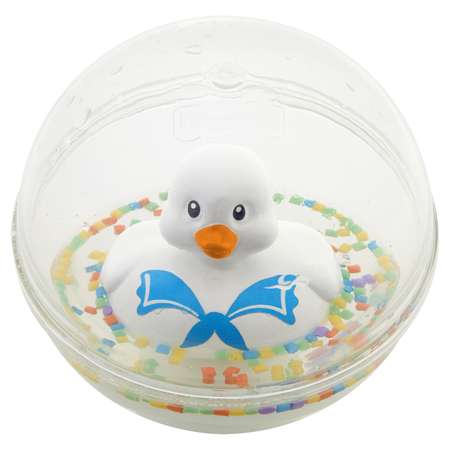 Шар Fisher Price с плавающей игрушкой Утка Белая DRD81