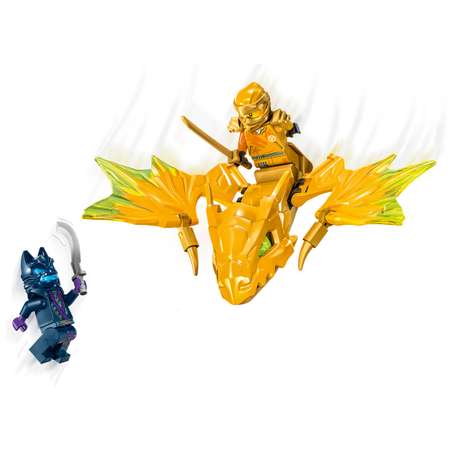 Конструктор LEGO NINJAGO Удар дракона Армина блочный