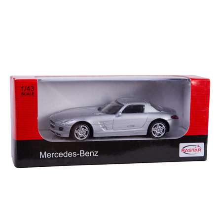 Автомобиль Rastar Mercedes 1:43 серебряный