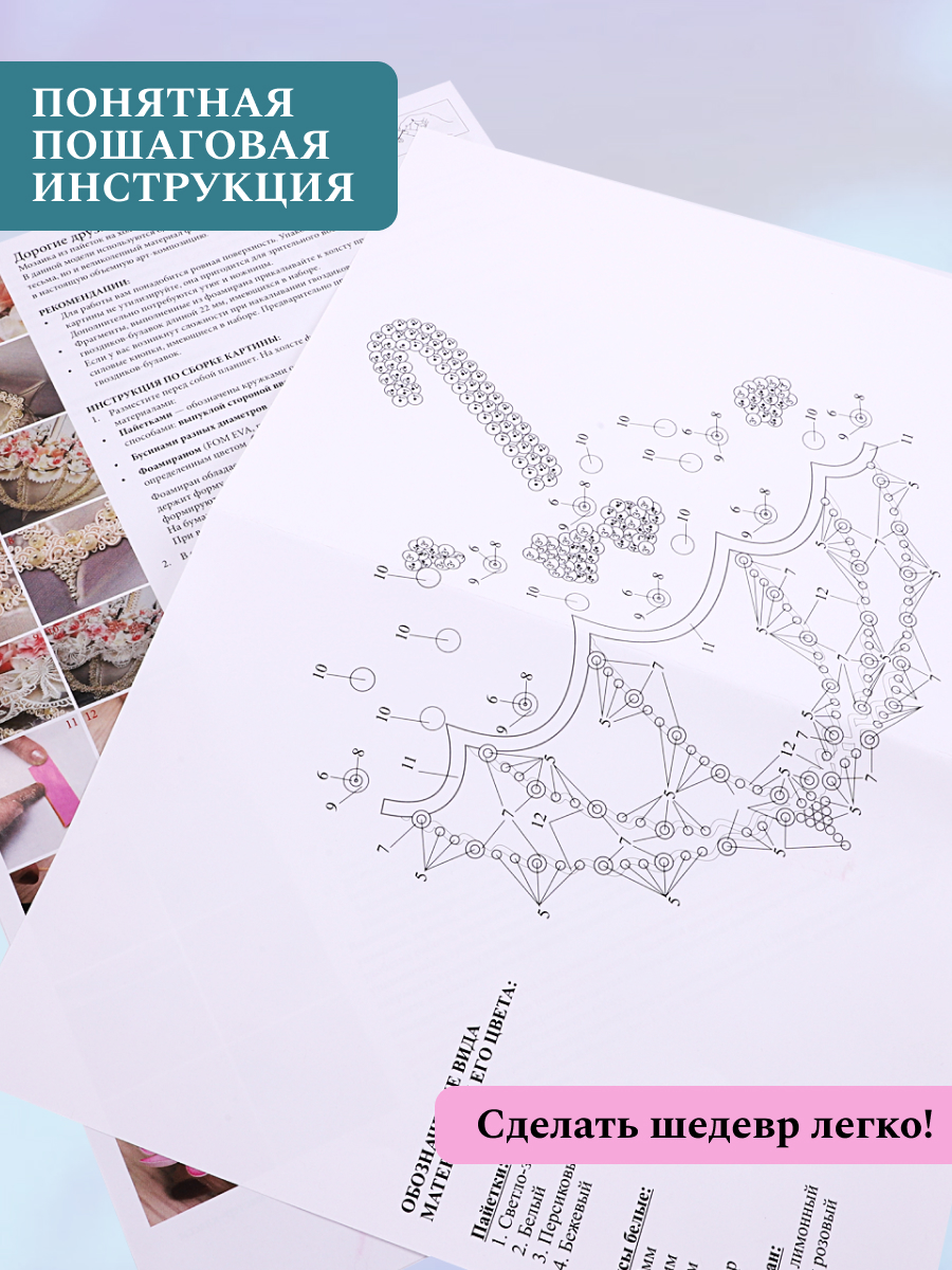 Картина из страз Волшебная мастерская Романтика дождя - фото 4