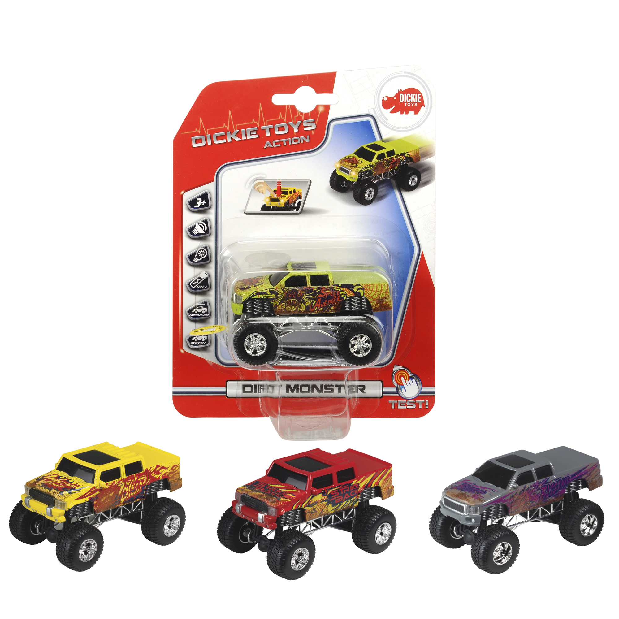 Автомобиль Dickie Jeep Джип в ассортименте 3341002 - фото 1