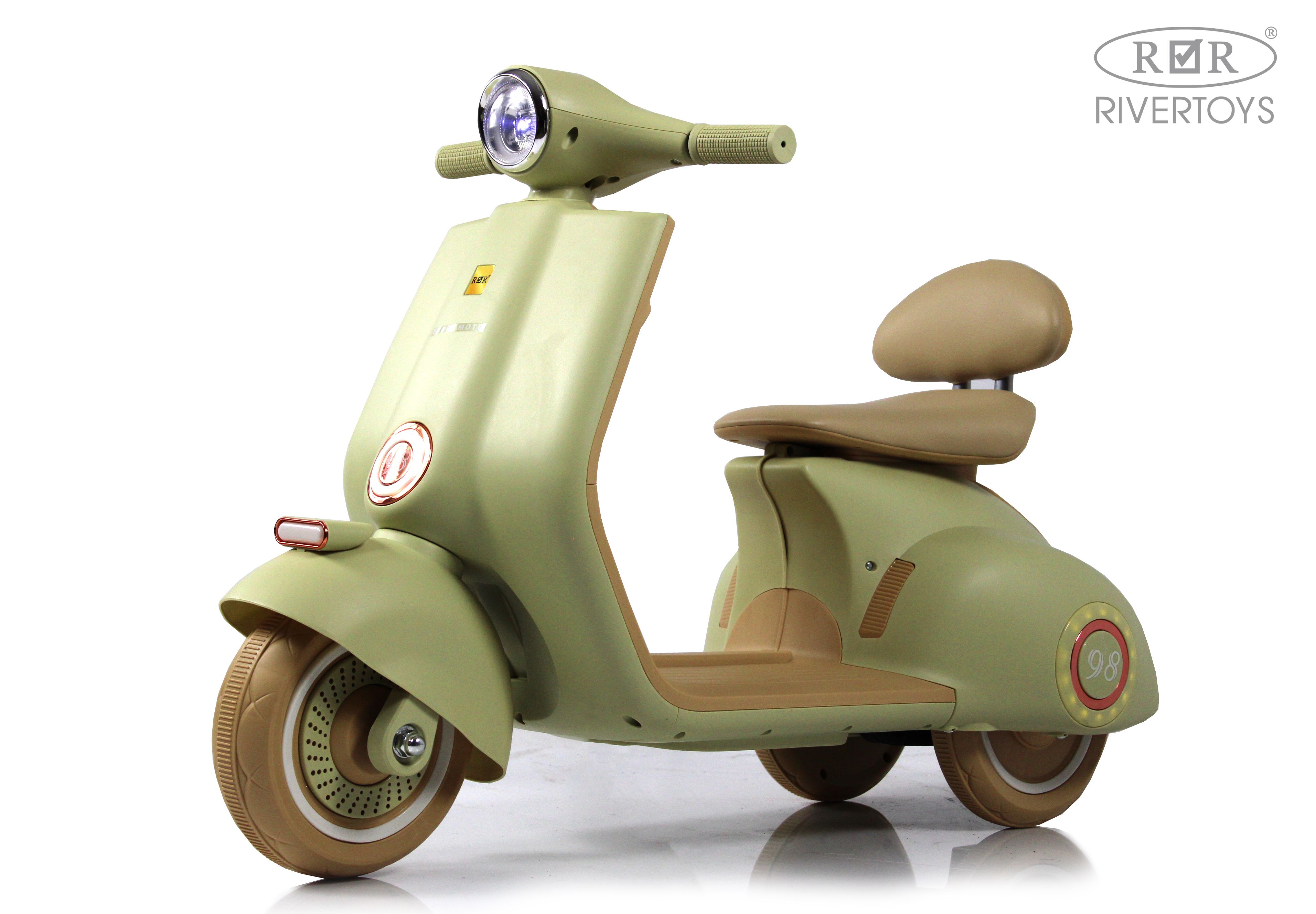 Электромобиль RIVERTOYS K444PX-A-GREEN - фото 9