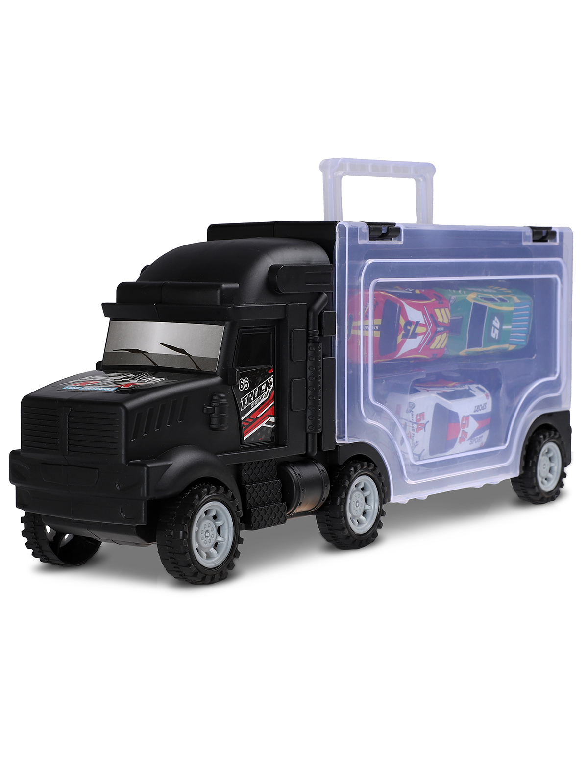 Автовоз AUTODRIVE с машинками JB0405163 - фото 7