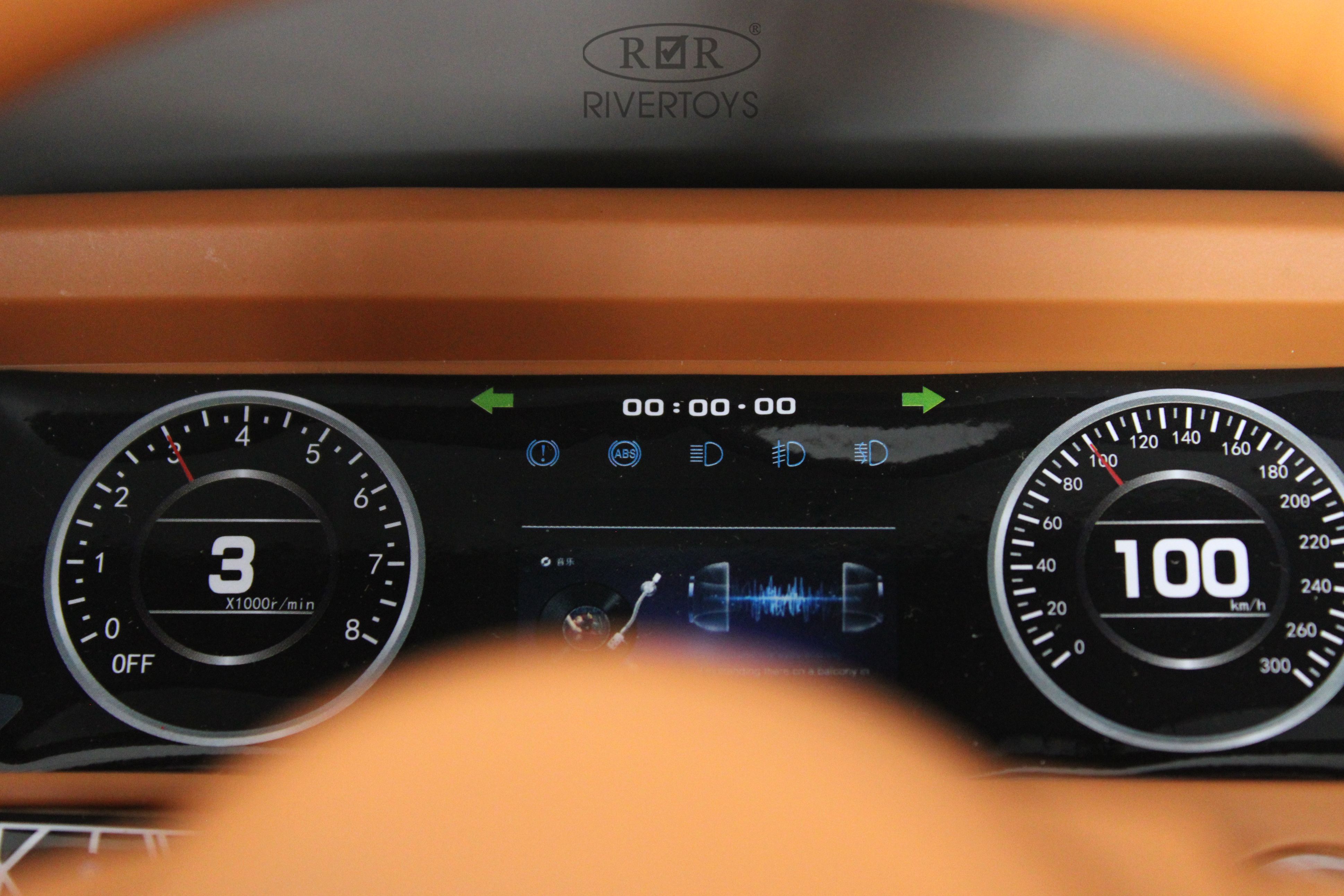 Электромобиль RIVERTOYS E555KX-PICKUP-GREY С пультом ДУ - фото 24