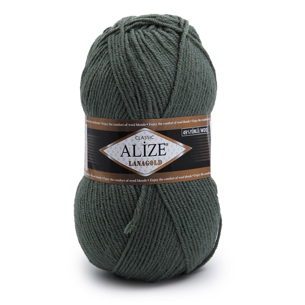Пряжа Alize полушерстяная мягкая тонкая теплая Lanagold 100г 240м 5 шт 180 Серебряная Сосна - фото 6
