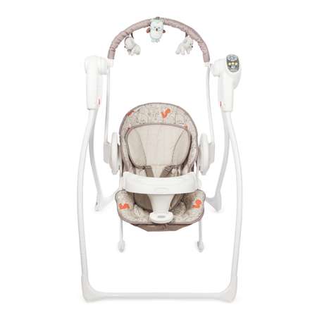 Качели электронные Graco Swing 'n' Bounce Woodland Walk