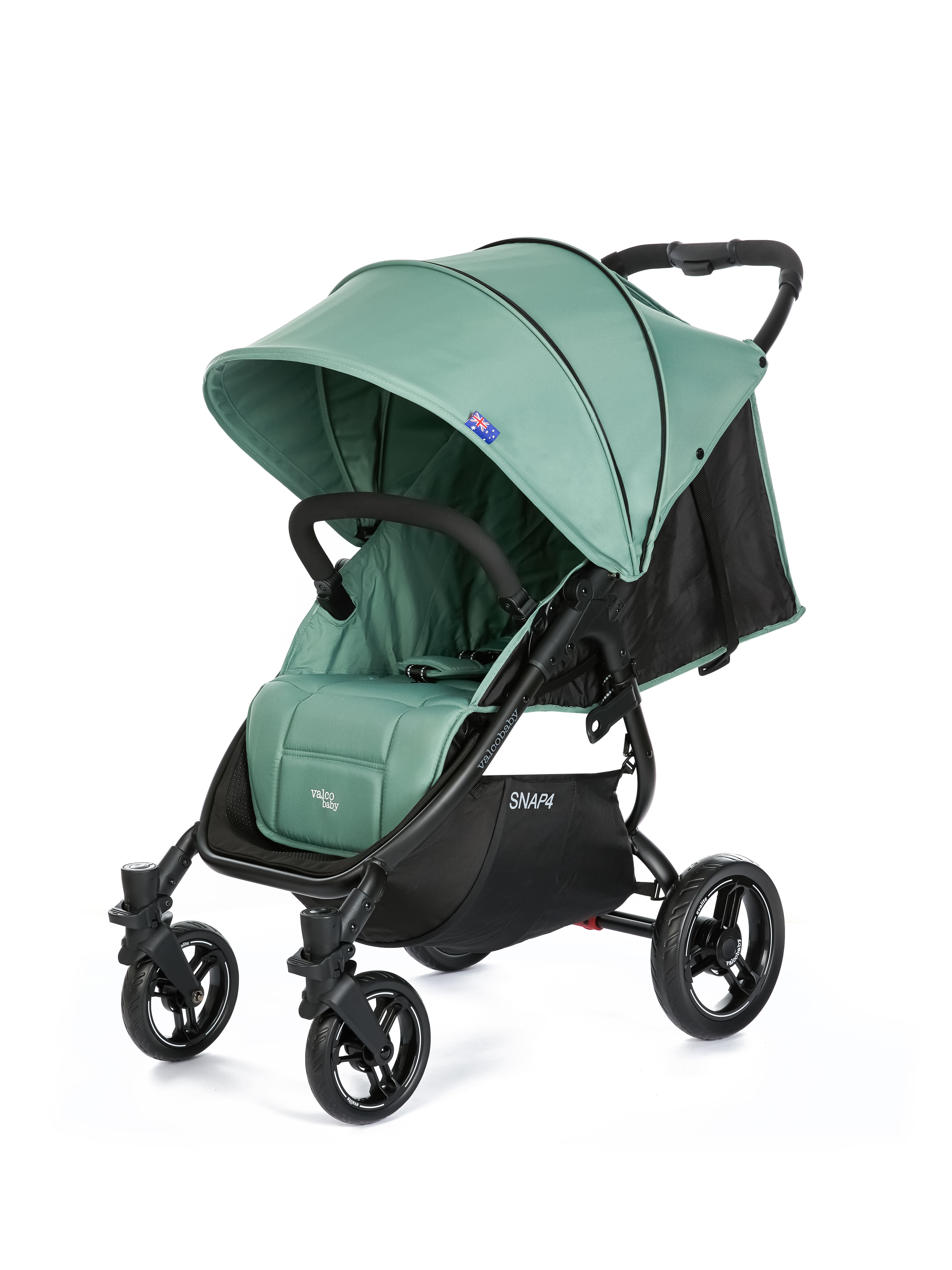 Коляска прогулочная Valco baby Snap 4 Flatt Matt / Slate Blue зеленый - фото 21