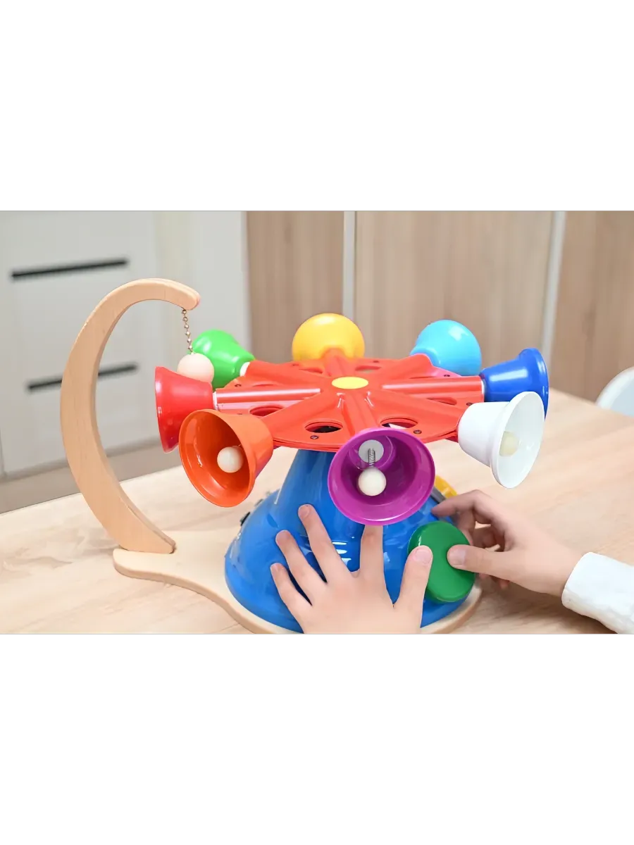 Игрушка музыкальная Лаборатория КОИ колокольчик - фото 8