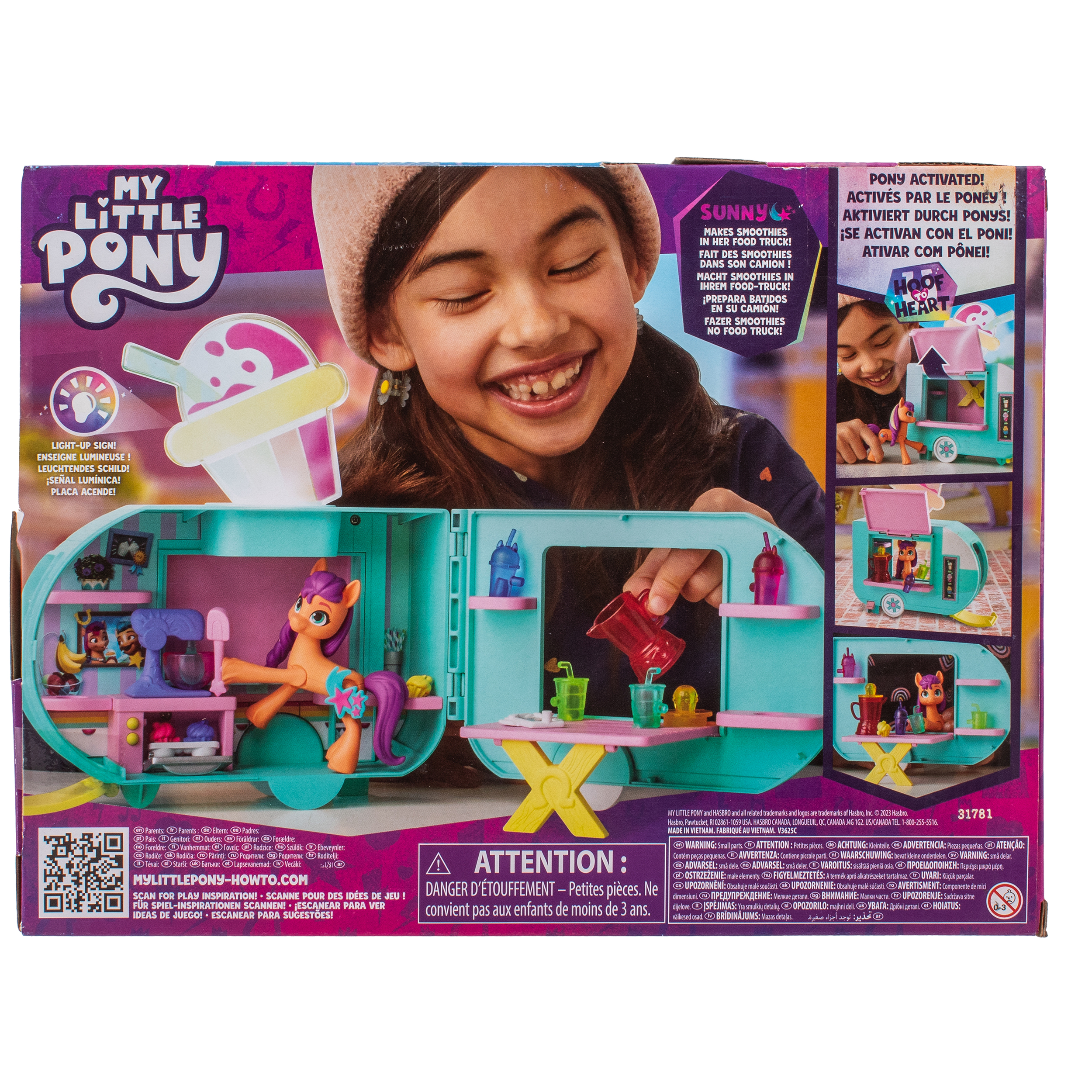 Игровой набор My Little Pony MLP Фургон для смузи - фото 7