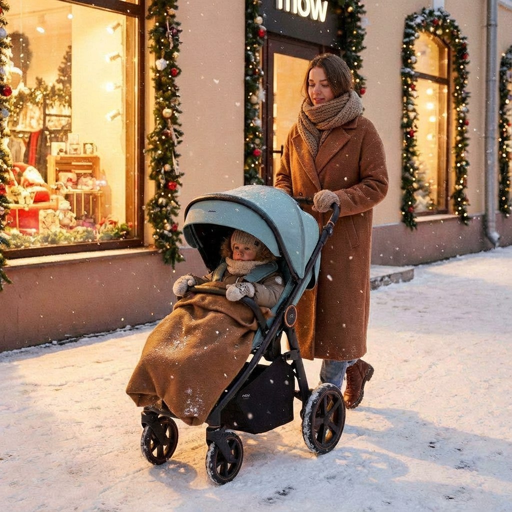 Коляска прогулочная MOWbaby Trail зеленый - фото 2