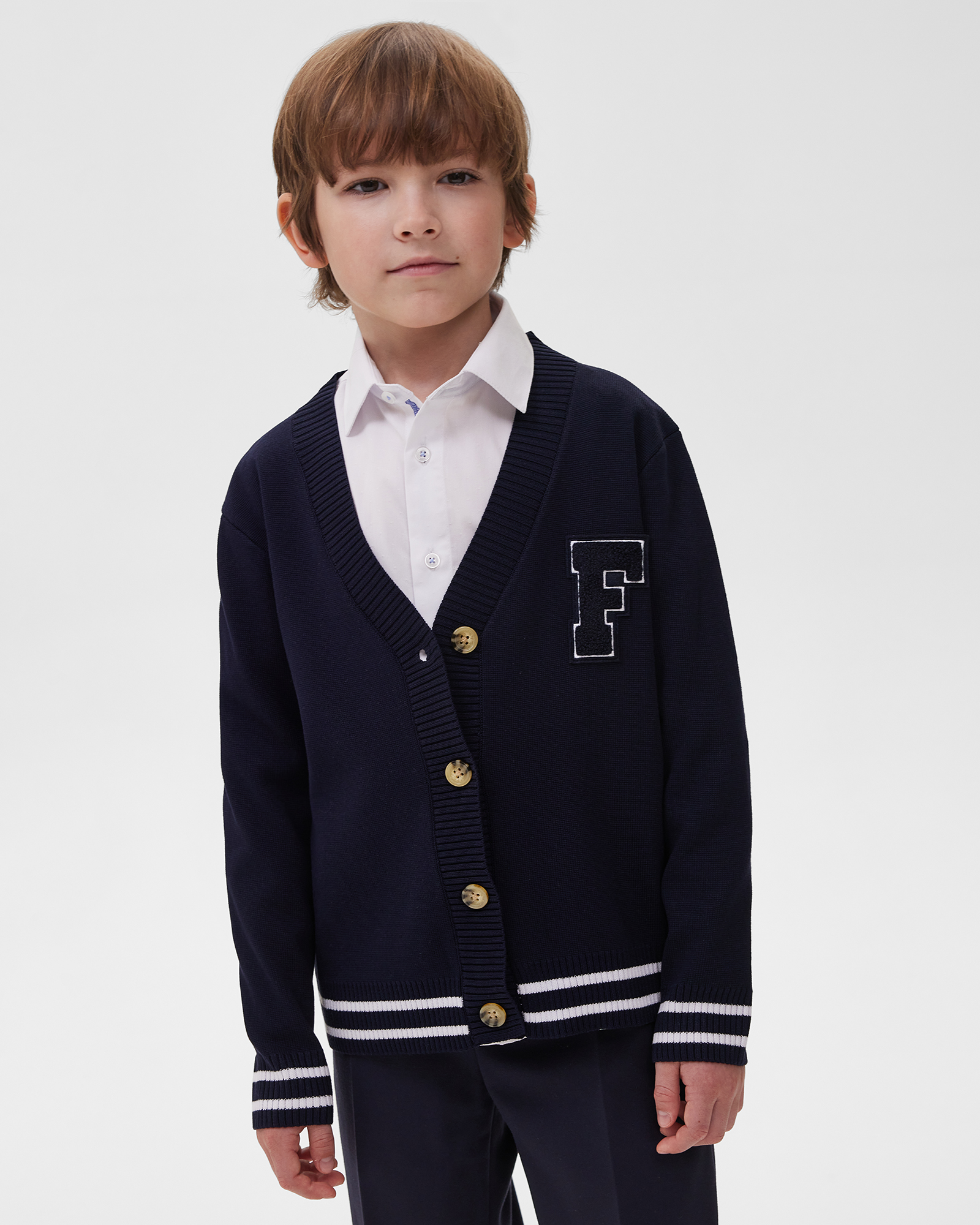 Кардиган Futurino School B25FS2-SCH-17tb-D6 - фото 1