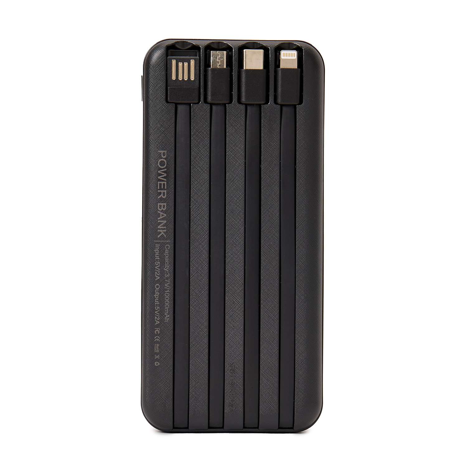 Внешний аккумулятор ё 10.000mAh с мультизарядкой - фото 2