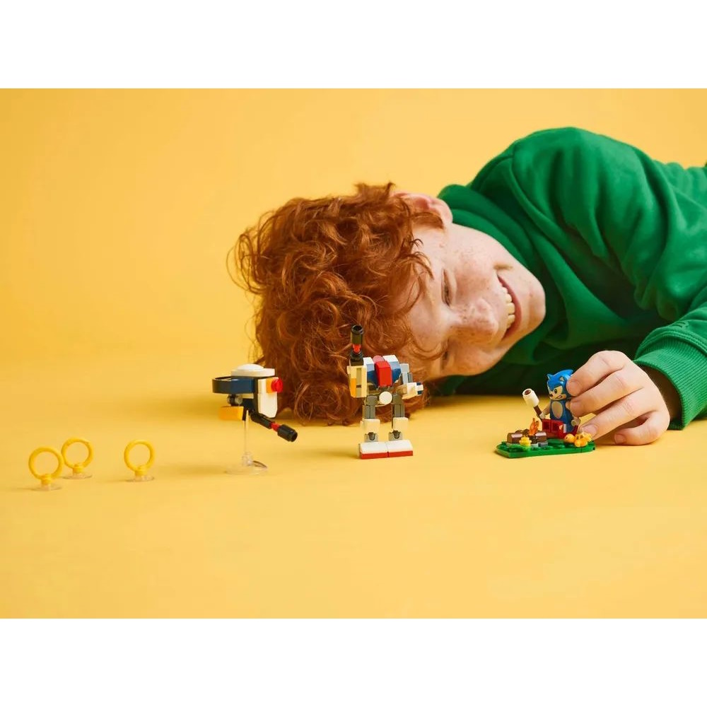 Конструктор LEGO Sonic the Hedgehog Столкновение Соника у костра 177 дет. - фото 10