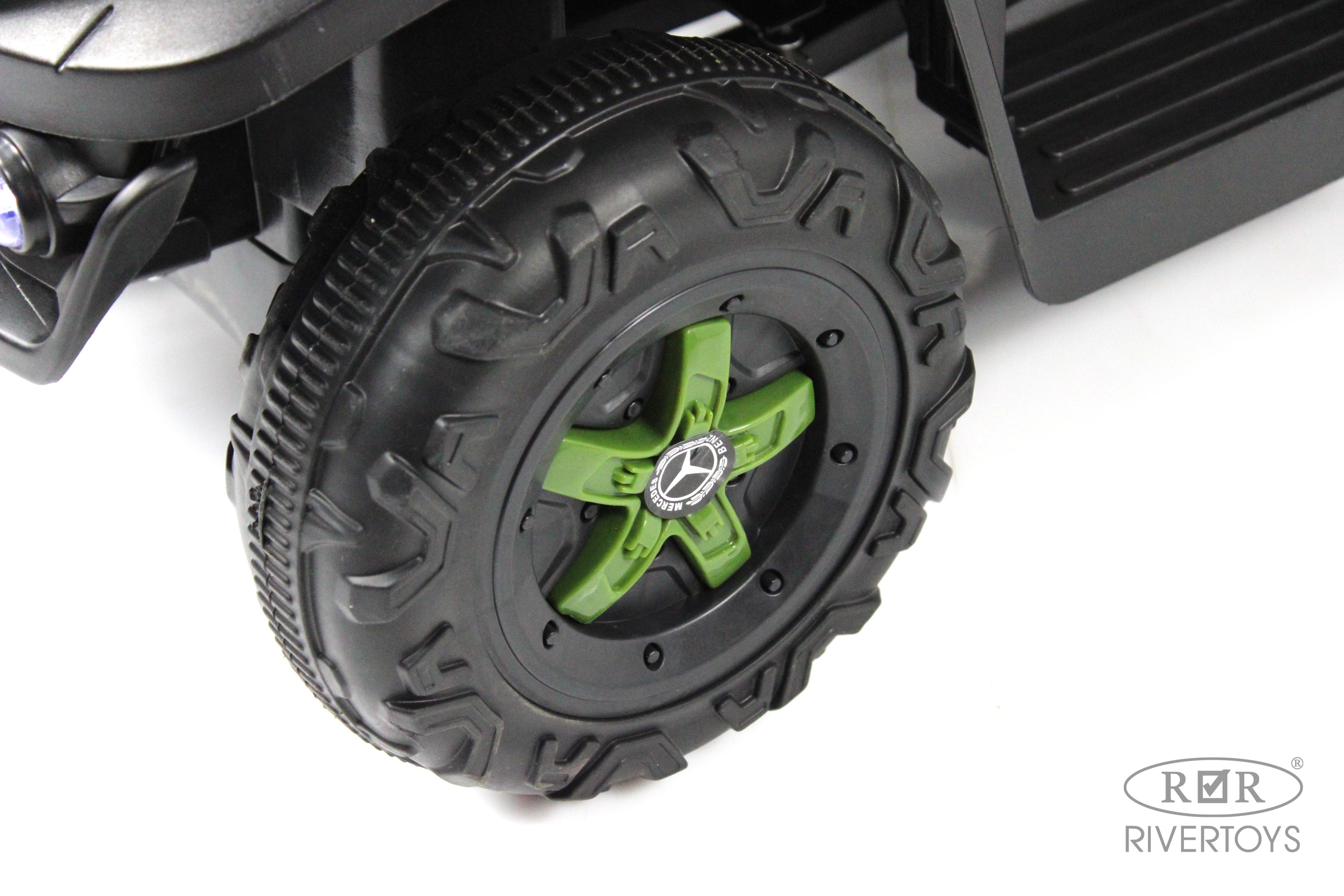 Электромобиль RIVERTOYS G005GG-GREEN С пультом ДУ - фото 15