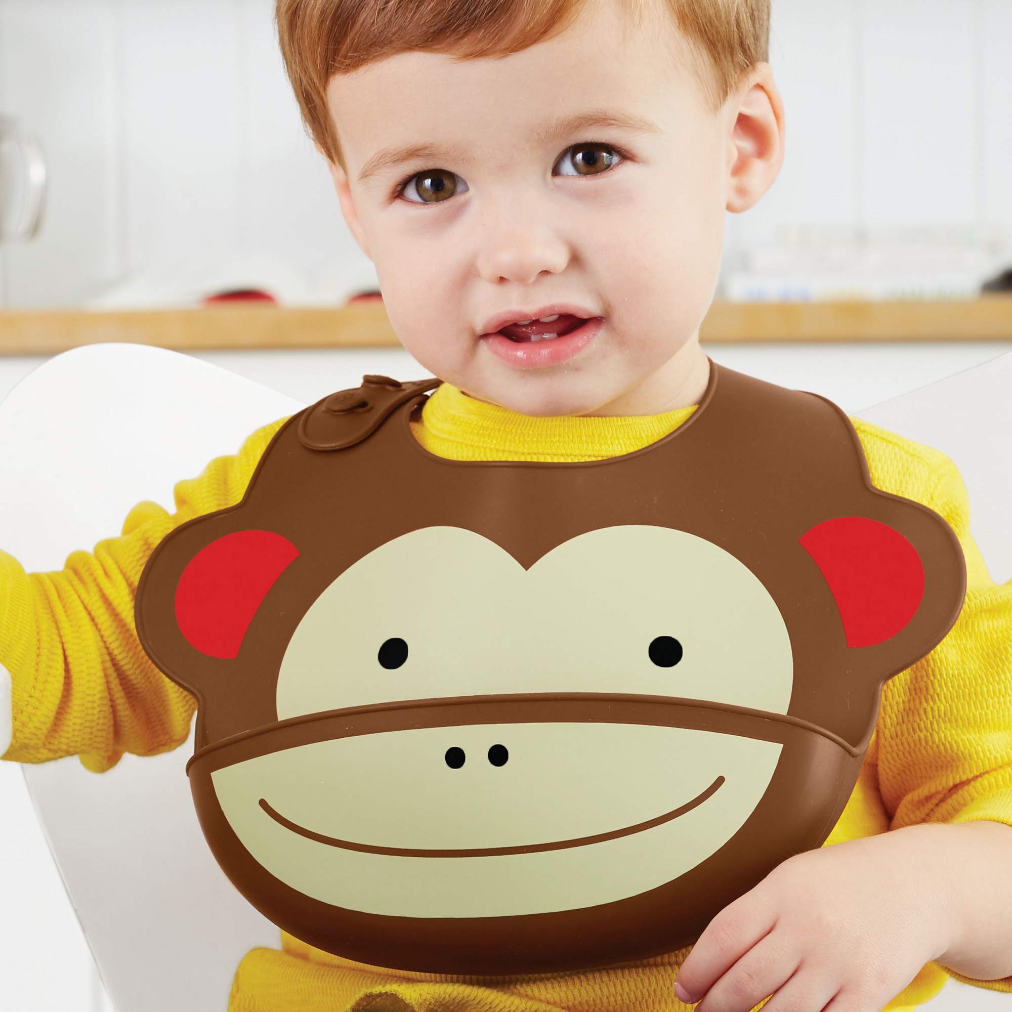 Нагрудник Skip Hop пластик - фото 3