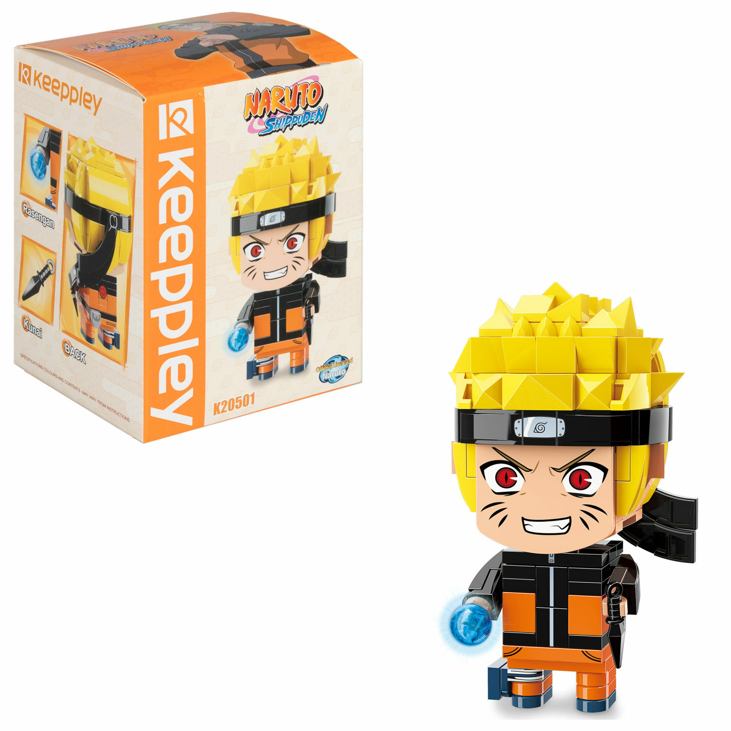 Конструктор Naruto Наруто Узумаки блочный - фото 1