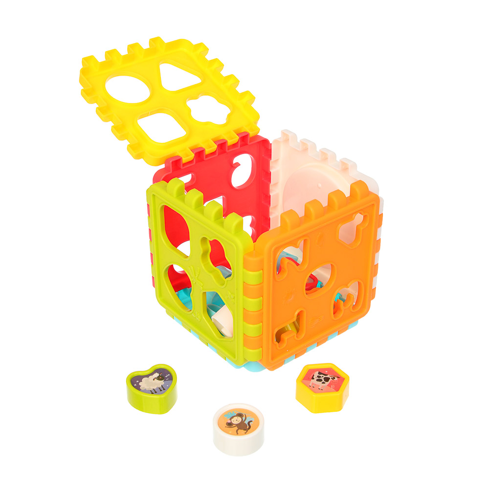 Игрушка Игроленд бизиборд сортер Бизикуб - фото 4