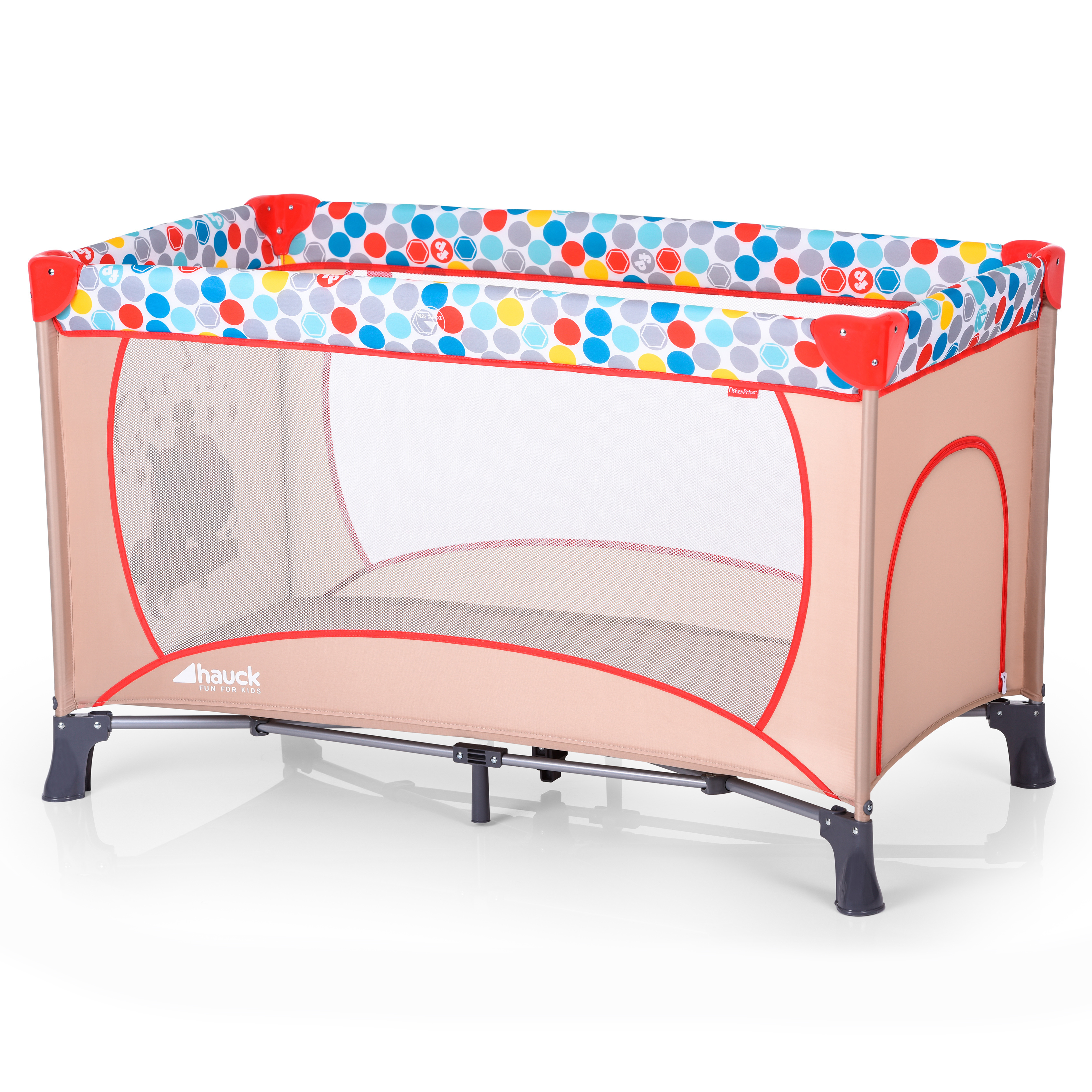 Манеж Hauck FP-Easy Traveler Dream N Play Plus FP Dreaming Animals Beige H-60000 - фото 2