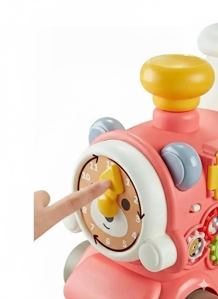 Каталка LANSI WORLD розовый - фото 10