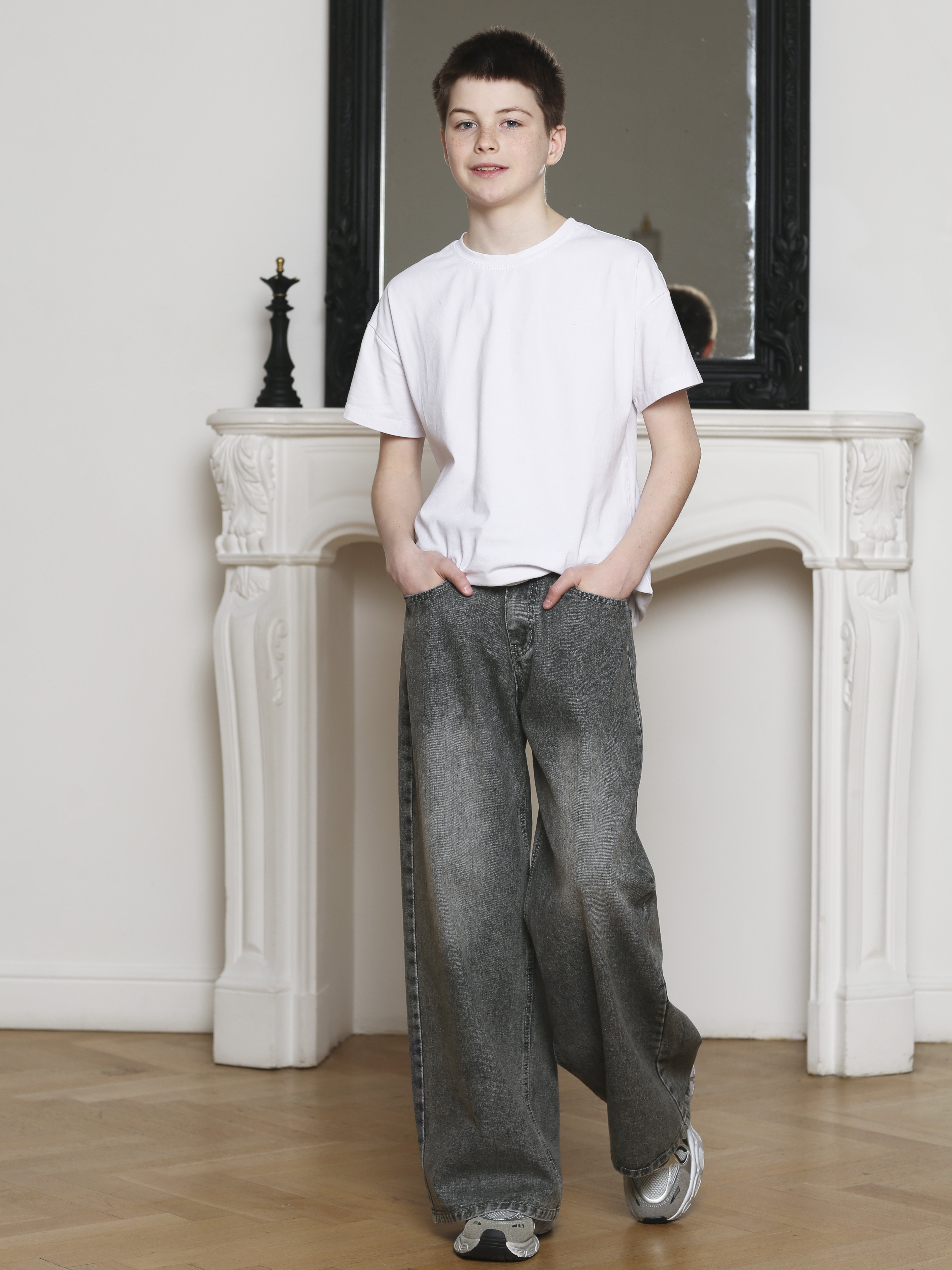 Джинсы-трубы СИНИЙ МИР R110-IL - фото 16