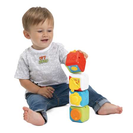 Игрушка Chicco кубики Монтессори
