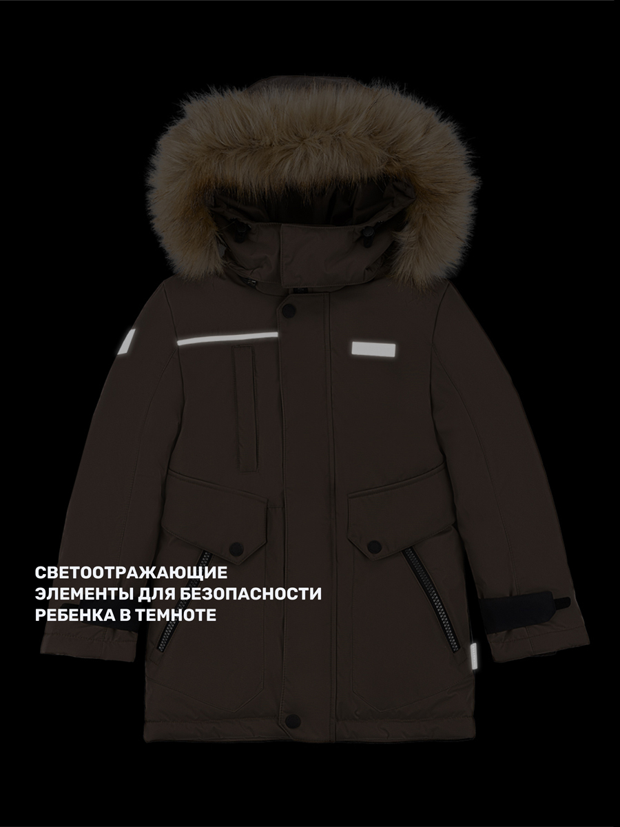 Куртка NIKASTYLE 4з3724 орех - фото 9