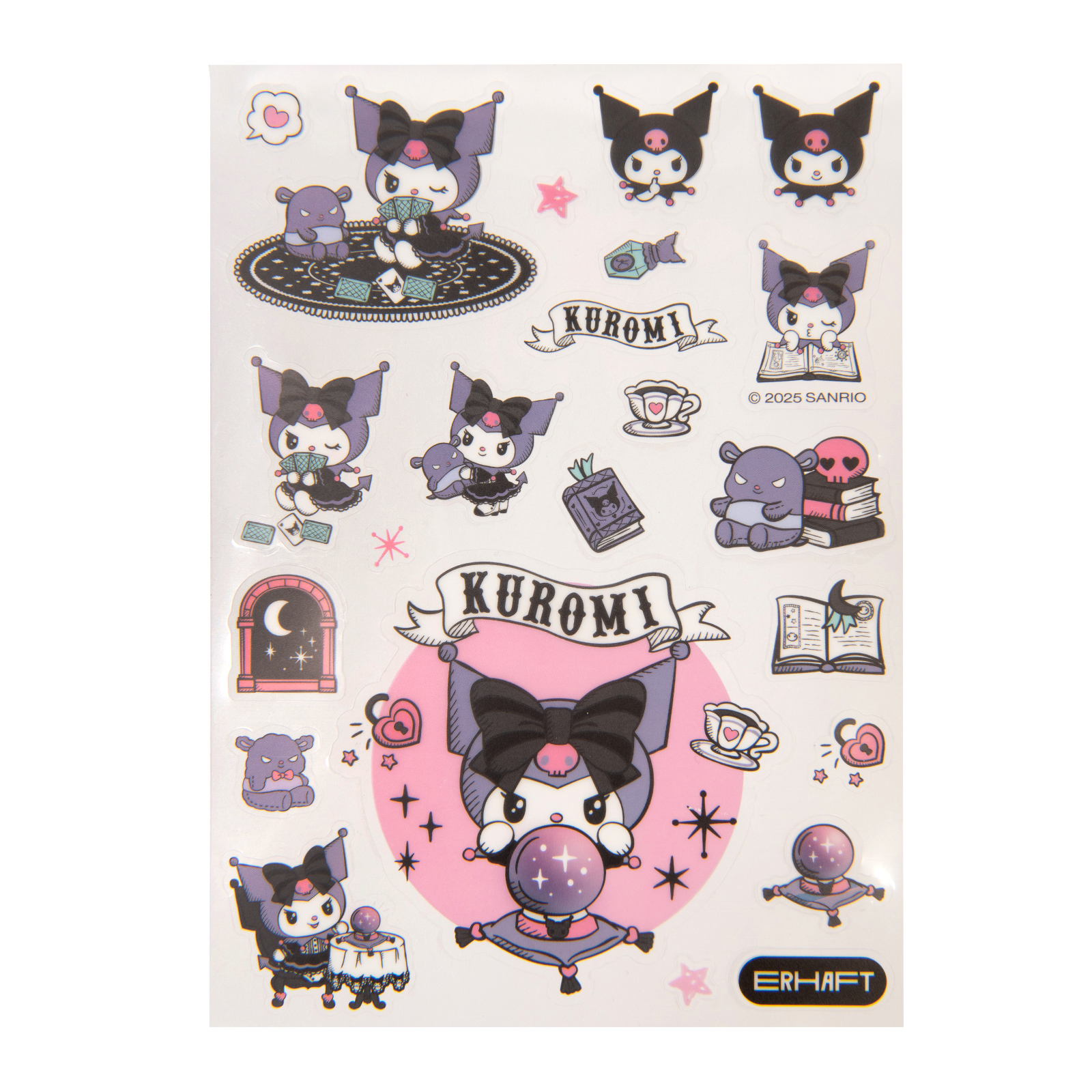 Наклейки Erhaft Kuromi 2 шт. - фото 1