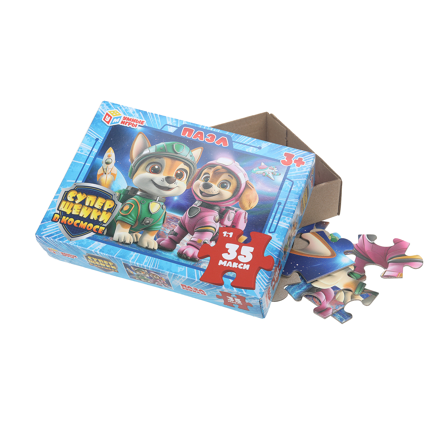 Пазл Умные игры Суперщенки в космосе классический - фото 2