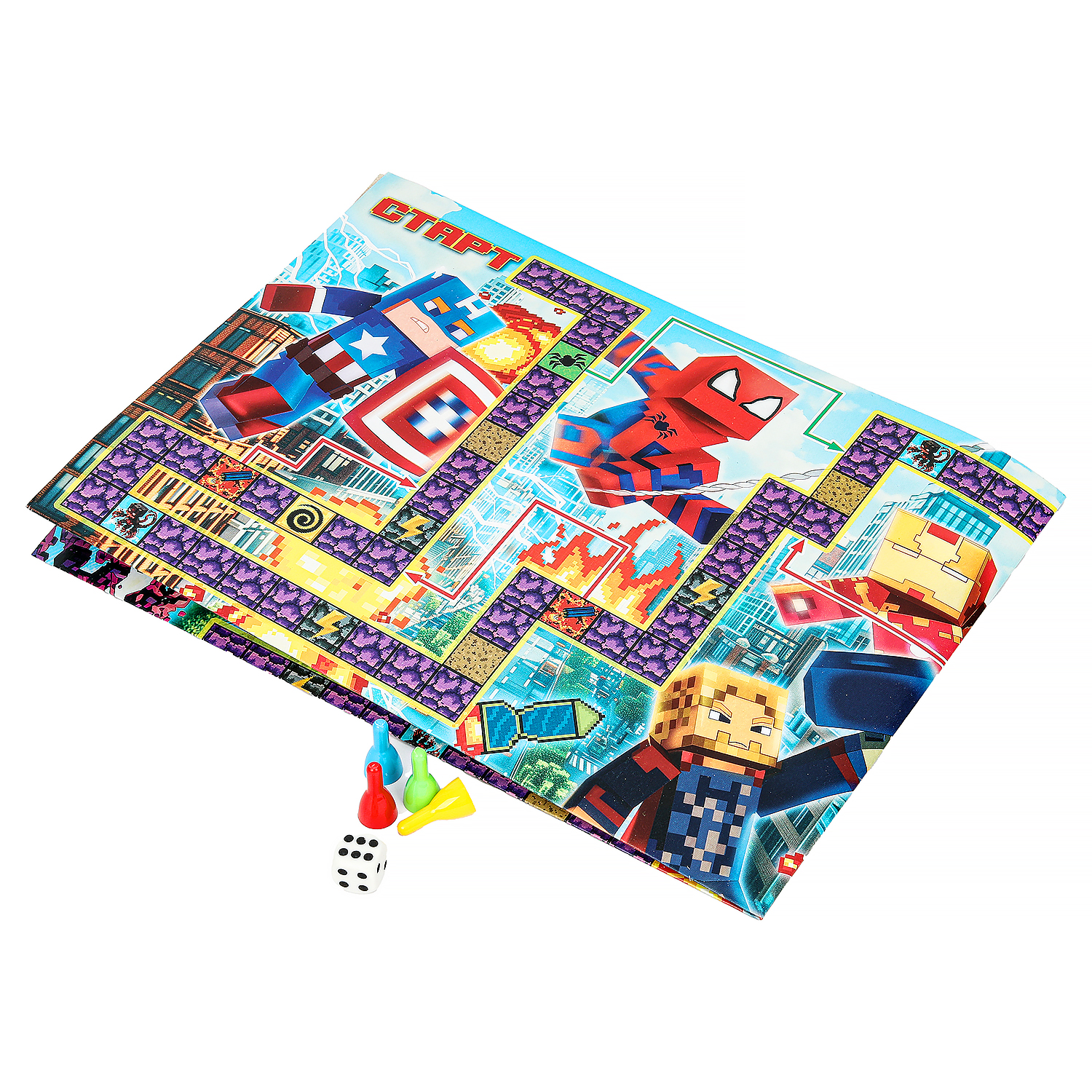 Настольная игра Умные игры По мотивам Майнкрафт - фото 3