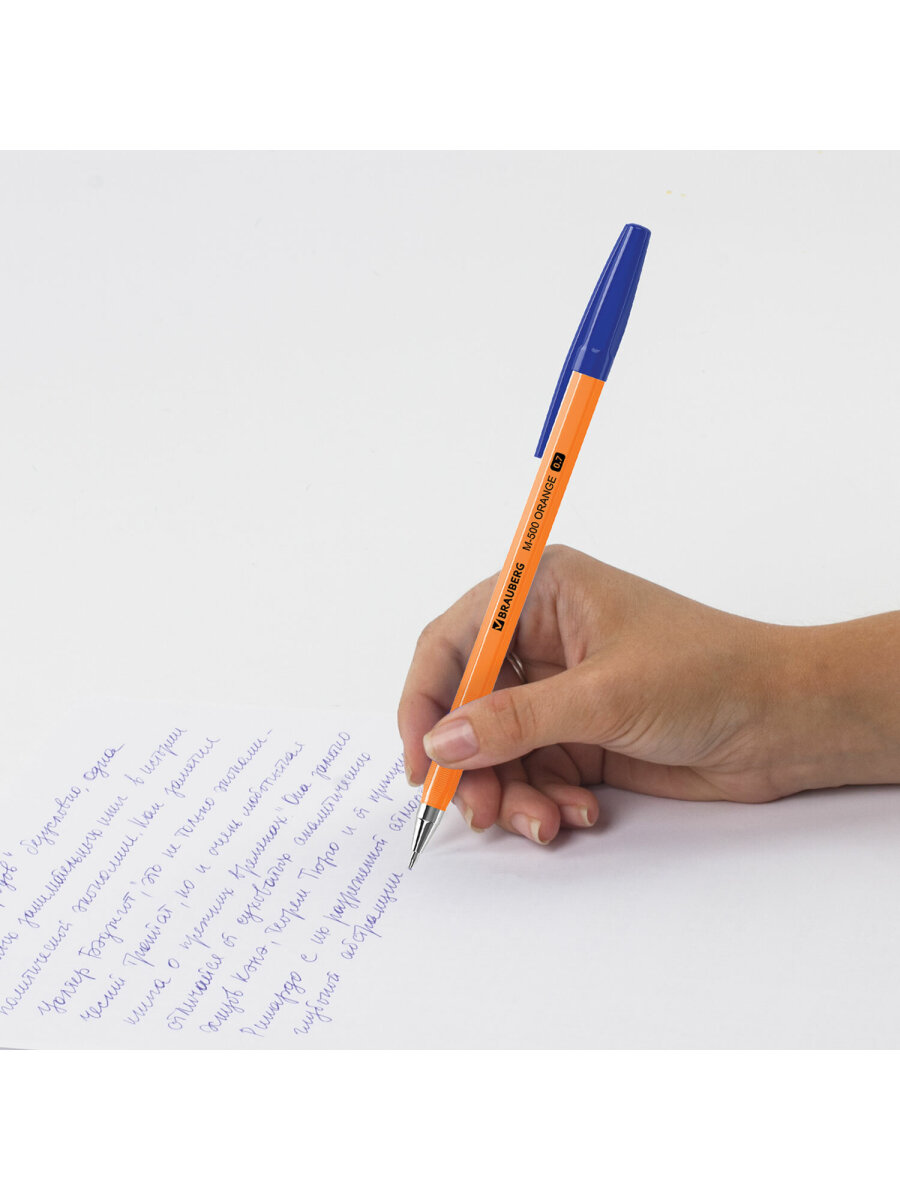 Ручка шариковая Brauberg 50 шт. - фото 13