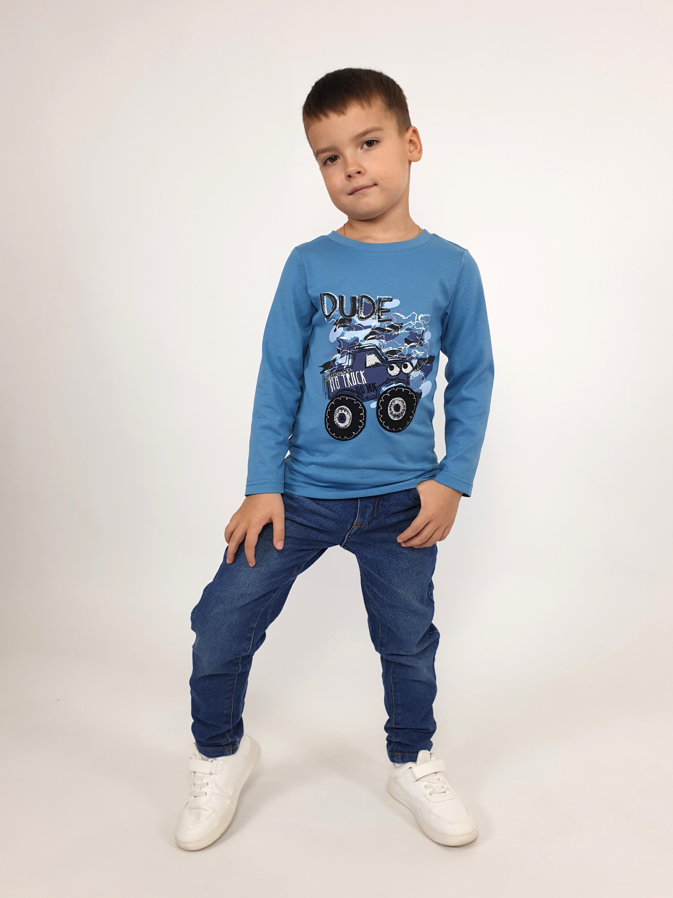 Лонгслив Luneva 4-121-4. - фото 1